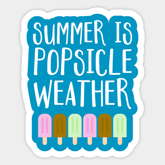 Summer Is Popsicle Weather Sticker by FlashMac